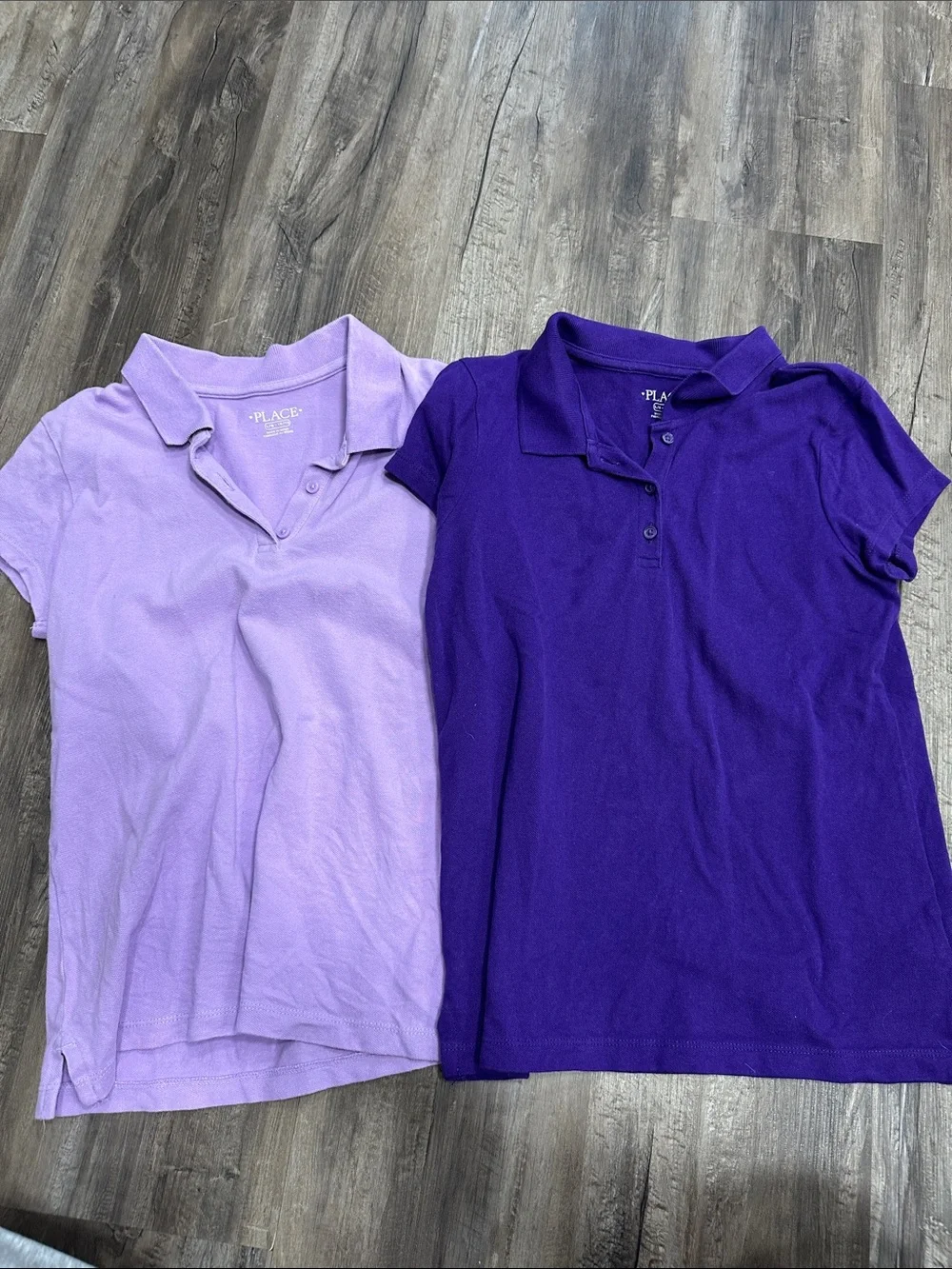 The Children's Place Polo Pair - Lavender & Purple